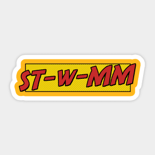 STWMM - 90s Hip Hop Sticker